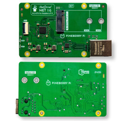 Adapter PCIe do dysków NVMe ze złączem Gigabit Ethernet dla Raspberry Pi 5