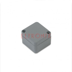 OBUDOWA TH-202 ABS CIEMNY SZARY HERMETYCZNA MOSIĘŻNE GWINTY