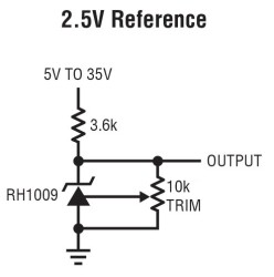 Radiation Hardened 2.5V Reference