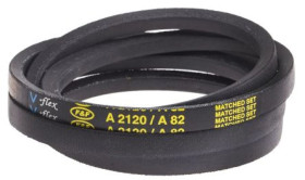 Pas napędowy, profil A, materiał: PET, guma, 13mm x 8mm x 2.08m, RS PRO