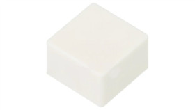 Klawisz Wciskany Brak 5,5Mm -2570C Kwadratowy Biały B321260