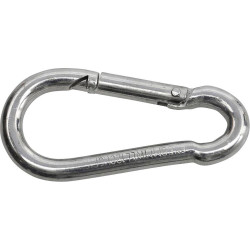 SWG 680 154 890 80 Fire Brigade Spring Hook Galvanized Steel 90x9mm