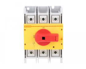 Rozłącznik izolacyjny 3P 63A pokrętło żółto/czerwone GA063ARY