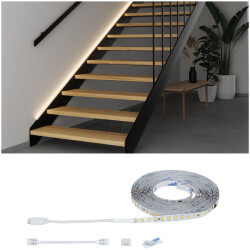71222 MaxLED Stair LED strip, extension, 5.0 m, 5.0 W, 350 lm, 2700 K