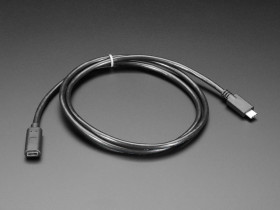 Adafruit USB Type C Extension Cable - 1 meter long