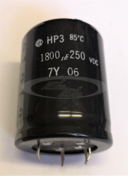 1800uF 250V 85C 40x52mm snap kondensator elektrolityczny 40x52 HP3 HITACHI