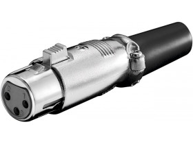 Zlącze mikrofonowe, 3 Pin blokada i przykręcane...