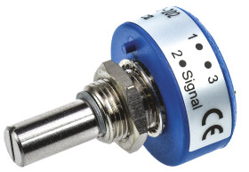 Potencjometr 1kΩ typ Obrotowy Vishay średnica wału 6,35 mm 1W długość wału 22mm średnica 22.23mm Montaż panelowy