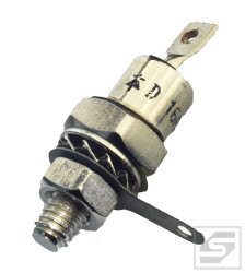 Dioda 16HFR120M;16A;1200V;DO4;M5; anoda na śrubie; RoHS