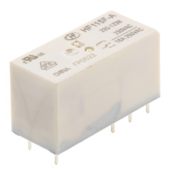 Przekaźnik mocy 230V ac SPDT RS PRO 750mW, montaż PCB 32500Ω Otwór przezierny