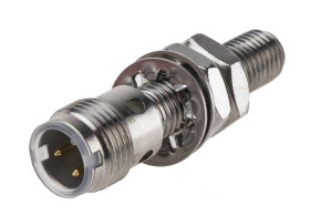 Czujnik zbliżeniowy M8 Indukcyjny 1.5 mm BALLUFF Wpuszczany 10 → 30 V dc długość 43mm Gwintowany