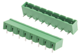 Klucz polaryzacyjny 8-pinowe raster: 7.62mm -rzędowe RS PRO Przewlekany Męski 15.0A 750.0 V.