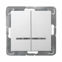 Impresja, Wyłącznik podwójny, podświetlany,