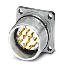 Złącze wielostykowe przemysłowe 17-pinowe M23 Montaż przedni Wtyczka Phoenix Contact