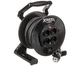 Przedłużacz bębnowy XREEL 20mb H05RR-F 3x2,5 IP20 4xGS 230V 92501T48223