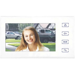 Monitor wideodomofonu 7cali biały RL-10 B H1116