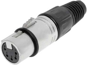 Gniazdo mikrofonowe na przewód XLR 5 pin