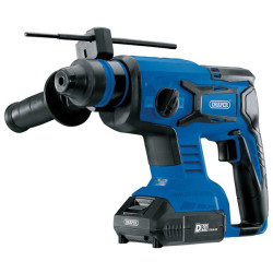 Draper 00592 D20 20V Brushless SDS&#x2B; Rotary Hammer Drill - 2x 2Ah Batts &amp; Charger