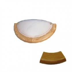 Plafoniera połówka, dąb,