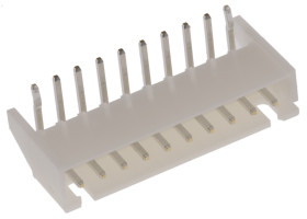 Wtyk PCB 10-pinowe raster: 2.5mm -rzędowe JST Przewlekany 3.0A 250.0 V.