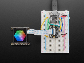 Adafruit 1.3" 240x240 Wide Angle TFT LCD Display with MicroSD