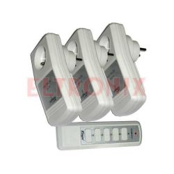 ZDALNE STEROWANIE GNIAZDEM SIECIOWYM 1IN3 KEMOT