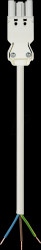 92.232.1003.2 Connection lead, 3-pin, socket - free end, 1.5mm²