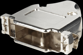D-sub cap for 25-pin D-sub, all metal