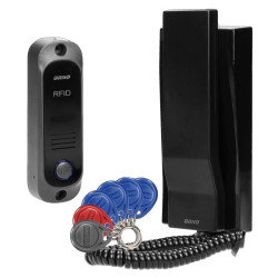 Zestaw domofonowy AVIOR RFID cz. czarny