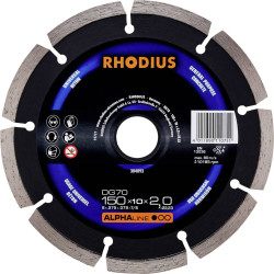 Tarcza tnąca diamentowa Rhodius 304093 150 mm 1 szt.