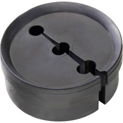 Wiska 10104447 GFD 16/01/050 shockproof with strain relief M16 Plastic Black