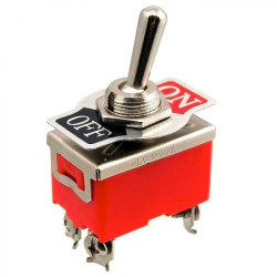 Przełącznik ON-OFF włącznik dźwigniowy 250V 15A E-TEN1221