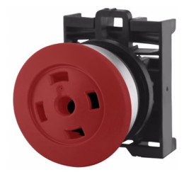 Przycisk, Ø 29.7mm, IP67, kolor: Czerwony, Eaton, RMQ Titan M22