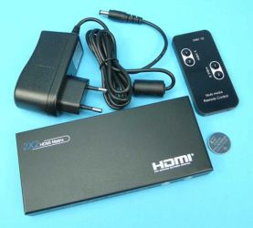 ROZG.SPLITER HDMI 2->2+PILOT CABLETECH