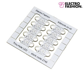Electro-Fashion Adapter do wszywania diod LED przewlekanych (Kitronik 2746)