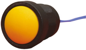 Nasadka przełącznika Chwilowy SPST średnica wycięcia 16mm, montaż panelowy ITW Switches