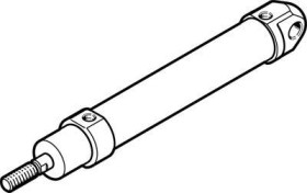 Siłownik standardowy FESTO CRDSNU-B-16-10-P-A-MG-A1 8073759, Długość skoku: 10 mm