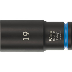 Wera 05005560001 8790 B Impaktor Deep Socket With 3/8&quot; Drive 19 x 63mm