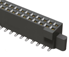Gniazdo PCB 30 -pinowe 2 -rzędowe raster: 1.27mm typu płytka – płytka Proste SMD