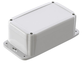 Obudowa Poliwęglan szerokość zew. 117,6 mm długość zew. 193,8 mm wys. zew. 78,5 mm CAMDENBOSS IP66 Szary