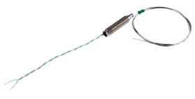 Termopara typ K do +750C 1m kabel 100mm, Inconel 600, stal nierdzewna IEC