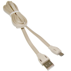 Kabel USB/Micro 1m WESDAR Snake 2A z podśw. końcówką microUSB HQ T6 LED