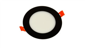 Panel Led Okrągły Gerd 6W 4000K Czarny