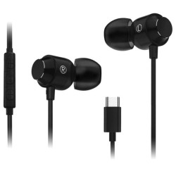 Słuchawki douszne USB-C z mikrof magnetyczne eXtremeStyle AIRBASS czarne