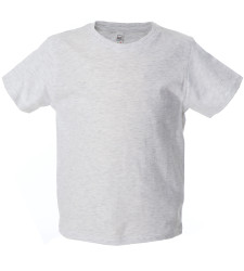 T-shirt, Melanż, Bawełna 100%, XL, Krótki