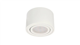 Punktowa Oprawa Sufitowa Natynkowa Zalda Ov White Ip20, 220-240V, Okrągła,...