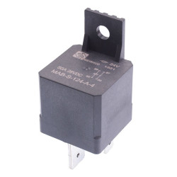 24V SPNO High Power Automotive Relay Bracket 70A MAB-S-124-A-4