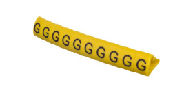 Oznacznik Przewodów Oz-2/G Żółty E04zp-01020401800 /100Szt./