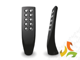 Pilot 10-przyciskowy czarny F&Wave nadajnik 10-kanałowy FW-RC10 F&F FILIPOWSKI