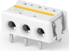 Connector, 3 pole, pitch 0.16 mm, straight, natural, 2106489-3